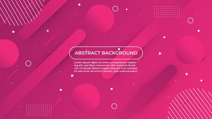 elegant red background geometry for website, wallpaper, banner, poster, and business presentation
