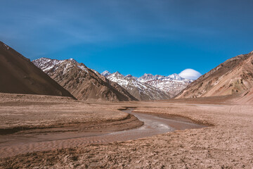river in the mountains