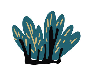 Fototapeta premium stylized wood in a flat style