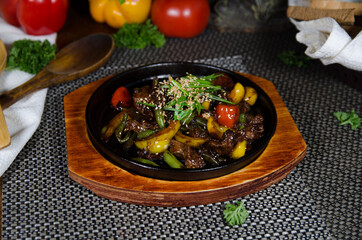 stew beef with vegetables, chinese cuisine