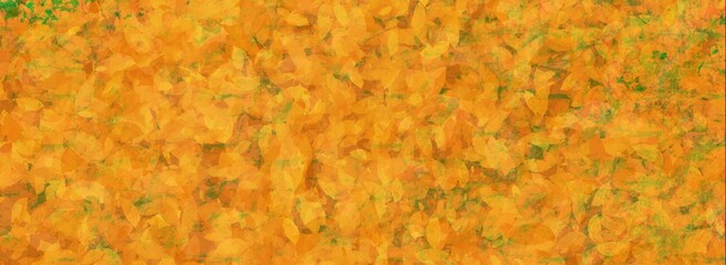 Abstract golden warm orange color speckled texture background 
