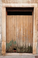 Holztür Eingangstür Holz Tür Haus Eingang