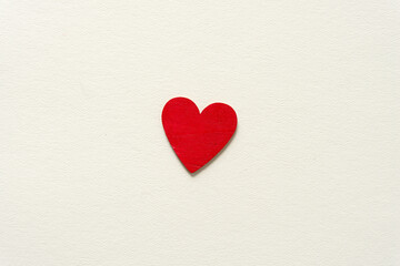 Obraz na płótnie Canvas red heart