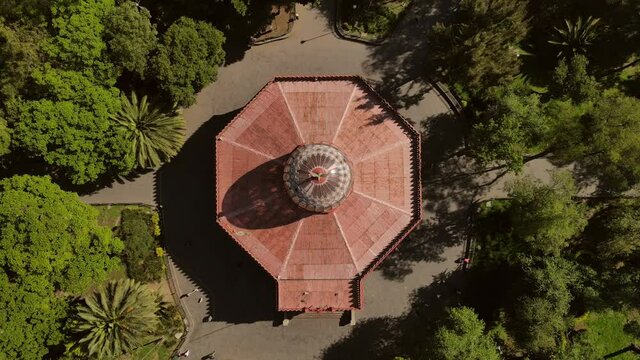 Vista a&eacute;rea del Kiosco Morisco