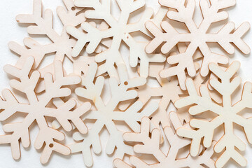 wooden snowflake background