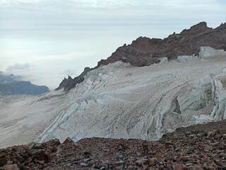 Climbing in Mount Rainier National Park