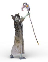 Naklejka premium 魔女