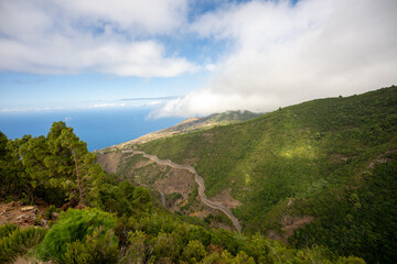 Obraz premium impressions of the volcanic island of la palma