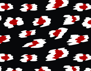 Leopard pattern design, vector background