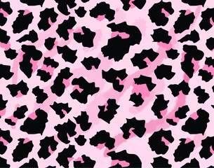 Leopard pattern design, vector background