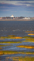 view of the sea from the sea