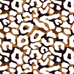 Leopard pattern design, vector background