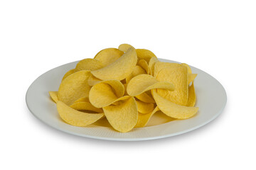 High-calorie potato chips.