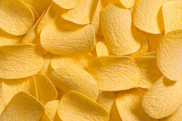 High-calorie potato chips