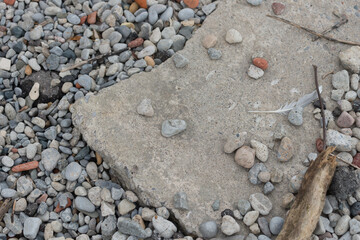 pebbles on the beach