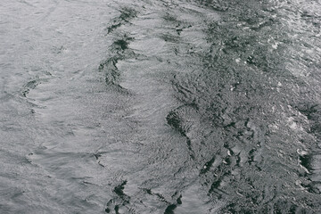 surface of water on a windy day