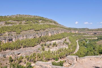 Gorge of the Jucar river.