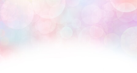 Naklejka premium 虹色に光輝くぼかしが綺麗な背景イラスト