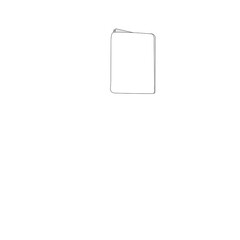 洗濯物の畳み方。ズボンを横半分に折る