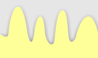 light brown color waves on a light purple background