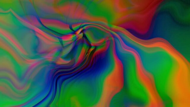 Abstract gradient multicolored liquid background