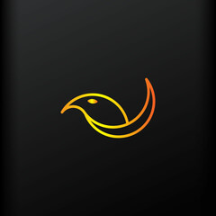 Obraz na płótnie Canvas Bird Logo