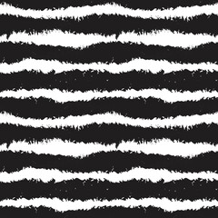 Obraz premium Brush Stroke Fur Seamless Pattern