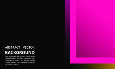 background abtrak design vector illustration for posters, banners, and others with a simple elegant gradation style in black purple and orange eps 10