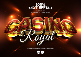 Casino Royal Text Effect