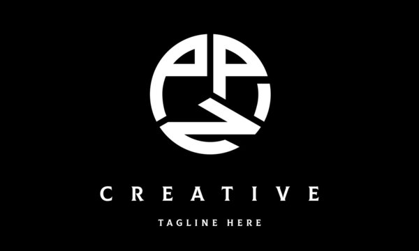PPN circle three letter logo vector