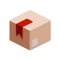 Black Friday 03 Package 3D Rendering Illustration Element