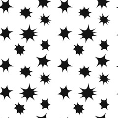 Abstract seamless vector background with blot.