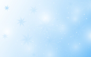 Fototapeta na wymiar Christmas background. Abstract snowflake on white and blue background. Vector illustration