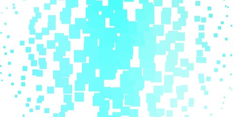 Light Blue, Green vector background with rectangles.