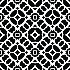  floral pattern background.Repeating geometric pattern from striped elements. Black pattern. 
