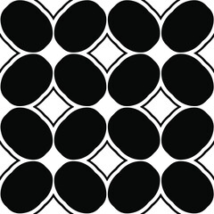  floral pattern background.Repeating geometric pattern from striped elements. Black pattern. 