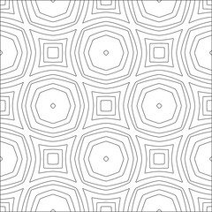 floral pattern background.Repeating geometric pattern from striped elements.  Black pattern. 