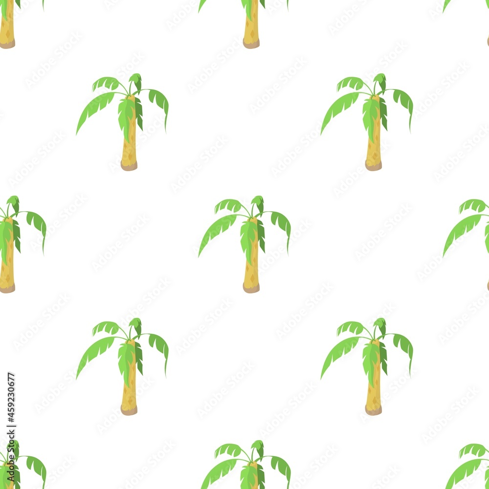 Poster palm pattern seamless background texture repeat wallpaper geometric vector