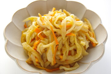 切り干し大根の煮物　切り干し大根　和食