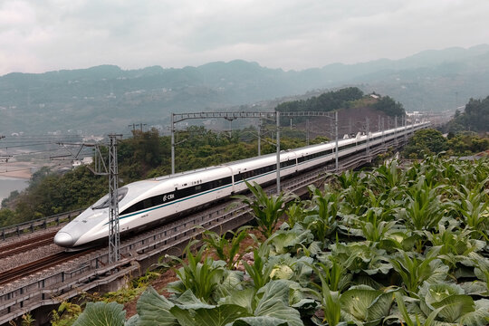 The qijiang count of chongqing water high-speed beauty
