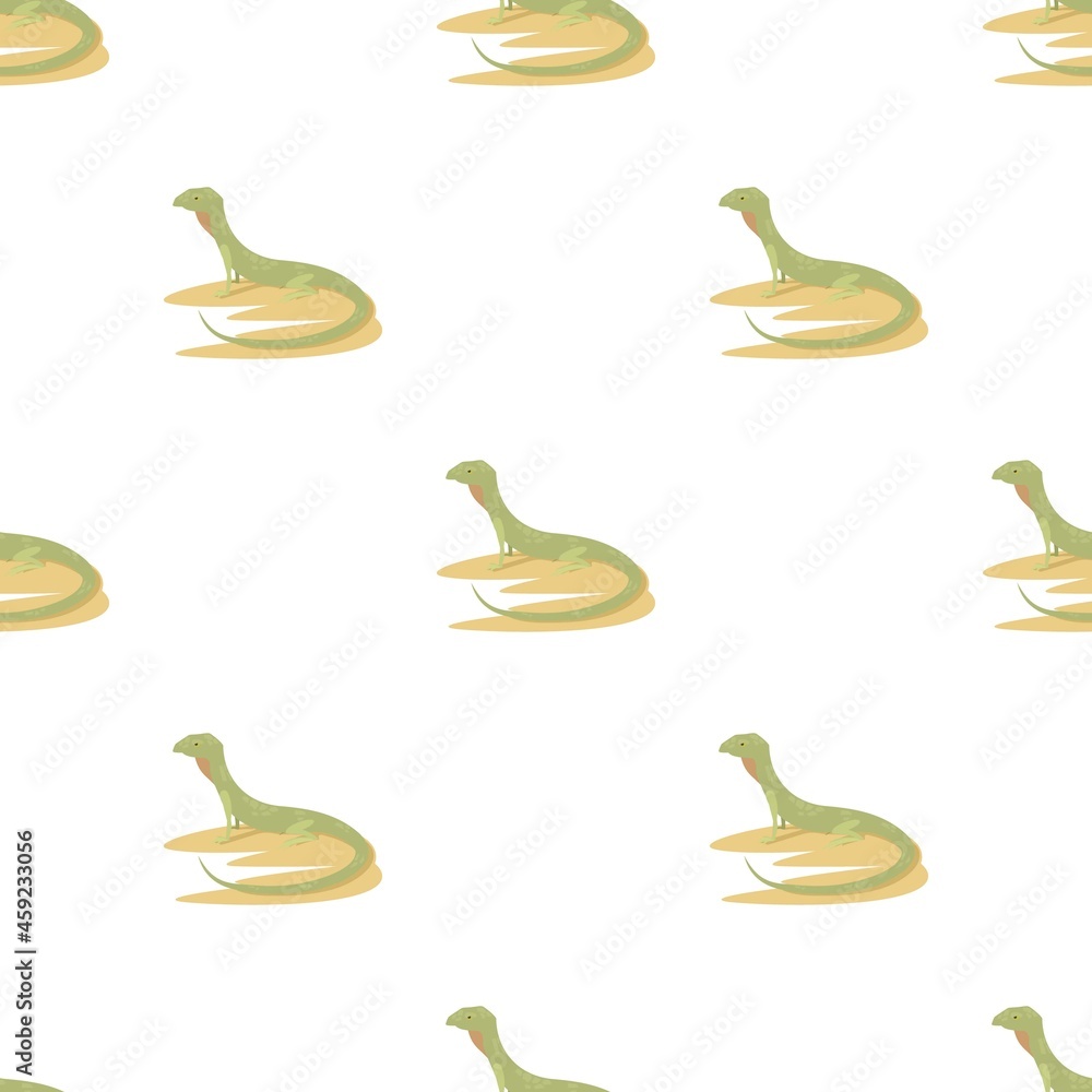 Poster curious lizard pattern seamless background texture repeat wallpaper geometric vector