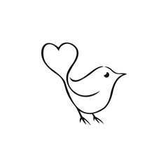 Love bird logo design