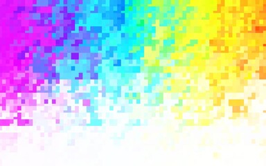 Light Multicolor vector background in polygonal style.