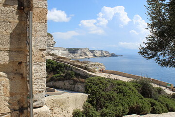 Fototapeta premium Photo de Bonifacio en Corse