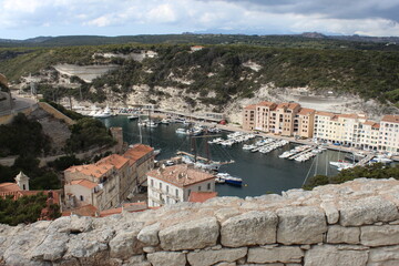 Obraz premium Photo de Bonifacio en Corse