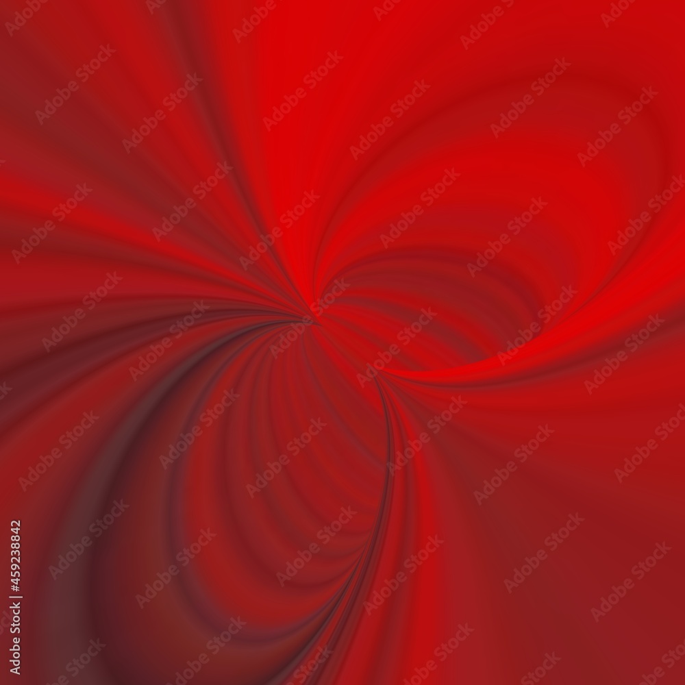 Poster repeating design in vivid red to black coloured gradient in unique glowing style patterns