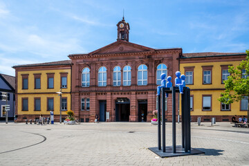 Rathaus, Lahr im Schwarzwald, Deutschland 