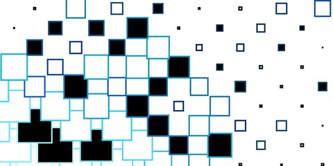 Light BLUE vector layout with lines, rectangles.