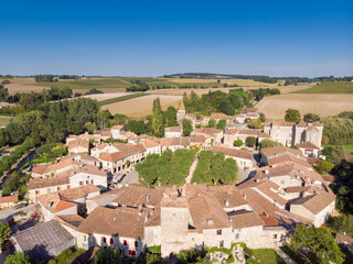 Petit village du Gers, Gascogne Occitanie