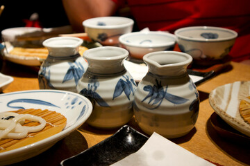 Obraz na płótnie Canvas Japanese traditional tableware